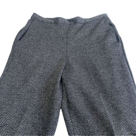 Alfred Dunner Pull-On Pants Women Size 10P Gray elastic waist knit pants Pocket - Picture 12 of 15